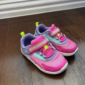 Stride Rite Pink and Purple Sneakers, 6.5M
